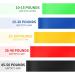 OKSTENCK Resistance Bands Exercise Bands with 5 Different Resistance Levels Resistance Fitness Exercise Band Made of Natural Skin-Friendly Material Comes with Carrying Bag Indoor and Outdoor Home gym. - Buy Online on GoSupps.com