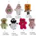 hgnxa Cartoon Animal Hair Clips Soft Hair Clips Cute Hairgrip Hair Barrettes Plush n Slip Hair Clamps Barrettes Big pink star - Buy Online on GoSupps.com
