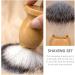 Premium Lurrose Razor Brushes Set for Men - Beard & Face Brush Accessories | Stainless Steel Halter Tool & Soap Shell - Buy Online on GoSupps.com