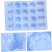 Mold Brownies Muffin Pan DIY Mould Silicone Jelly Biscuit Silicone Ice Cube Candle Making Chocolate Candy Silicone Gummy Silicone Chocolate 3D Silicone Mould Cake Silica Gel Tulip - Buy Online on GoSupps.com
