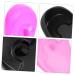Healeved 4pcs Black Hair Dye Earmuffs - Silicone Ear Covers for Salon Baking, Oil & Hair Color Protection - Buy Online on GoSupps.com