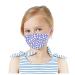 Yliquor 1PC Printed Cotton Facial Covering Washable Face Protection Breathable Cute Cartoon Face Bandanas Anti-Haze Dustproof for Kids (1 PC G)
