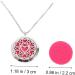 SOESFOUFU 1 Set Necklace Essential Oil Necklace Wrist Chain Chic Perfume Necklace Women Pendant Necklace Hollow-Out Perfume Necklace Stainless Fragrance Necklace Women Necklace - Buy Online on GoSupps.com