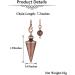 JSDDE Copper Dowsing Pendulum for Reiki Healing and Divination - Bronze - Buy Online on GoSupps.com