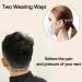 PULIVIA Mask Strap Extender for Men Women Kids - Adjustable Ear Saver 5PCS Black Pack - Anti-Tightening Silicone Holder Hook for Comfortable Mask Wear - Buy Online on GoSupps.com