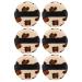 Beaupretty 18 Pcs Leopard Print Makeup Puff Set - Under Eye & Foundation Sponges - Soft Cotton Cosmetic Puffs for Flawless Finish - Buy Online on GoSupps.com