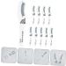 FOMIYES 10pcs Eyelash Measuring Ruler Eyelashes Lash Ruler Length Ruler Curly - Buy Online on GoSupps.com