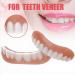 Batlam Dentures Cosmetic Veneer | Instant Natural Tone Dental Silicone Tooth Whitening | Temporary Prosthesis for Men & Women - 2 Pairs - Buy Online on GoSupps.com