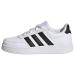 adidas Unisex Kids Breaknet Lifestyle Court Lace Shoes Sneaker 36 EU Ftwr White Core Black Core Black