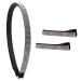 scicent Hairbands Women 3 Pieces Headwear Set 1 Rhinestone Headbands and 2 Crystal Hair Clips Fashion Non-Slip Hair Band Birthday Weddding Hair Hoop Embellished Hair Accessories - 23505