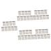 Beavorty 45 Sheets waterproof eyebrow stickers beauty tools false eyebrows dark brown Temporary Brow Tattoos
