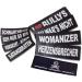 Buy BODYGUARD Baby Velcro Labels - Black | Perfect for Baby Gear | Fast International Shipping - Buy Online on GoSupps.com