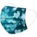 BEIBEIA Adults Valentine's Day Disposable Face_Masks Festival Party 3Ply Breathable Bandanas Cute Funny Balaclava Outdoor Daily Use - Buy Online on GoSupps.com