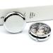 Round Blue Eyed Snow Leopard Pill Box - 3 Compartment Metal Organizer | Portable Decorative Pill Case - Buy Online on GoSupps.com