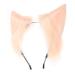 POPETPOP Furry Fox Ears Headband Headbands Hair Ties Animal Headband Cat Accessories Cat Headband Hair Accessories for Headband for Teens Fabric 's Set Ear Cat Ear Hair Hoop