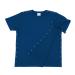 Shirt after the shoulder Men Women Unisex sizes S Blue