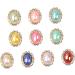 20 Pcs Pearl Crafting Supplies 2*1.5CMx2pcs Goldenx2pcs - Buy Online on GoSupps.com