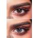 Buy Bella Elite Silky Gray Colored Contact Lenses - Monthly Wear for Dark Eyes | Strong Coverage & Comfort - Dioptre -0.00 - Buy Online on GoSupps.com