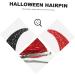 FRCOLOR 1 Set 2 Pairs Horn Hairpin Devil Hair Clips Horn Hair Clips Christmas Bobby Horror Hair Clips Hair Accessories for Prom Hairpin for Halloween Flash Metal Makeup Baby Girl - Buy Online on GoSupps.com