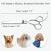 Moontay Professional Dog Grooming Scissors Kit - Straight, Curved, Thinning/Blending/Chunking Shears - JP-440C Stainless Steel - Silver 7 Inch - Ideal for Pet Cat Hair Cutting/Trimming - Buy Online on GoSupps.com