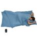 Browint Bamboo Travel Sheets for Hotel, Ultralight Sleep Sack for Adults, Warm Weather/Summer Sleeping Bag Liner for Camping and Travel, Rectangular with Pillow Pocket, Mummy with Hood, Cooling Sheets viking Rectangular with pillow pocket