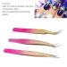 3PCS Nail Art Tweezers Set - Stainless Steel Manicure Tools Curved & Pointed Designs for Home & Salon Use Ideal for Eyelashes Jewelry & Rhinestones - Buy Online on GoSupps.com