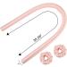 Heatless Hair Curlers for Long Hair - Soft Foam Curling Rod Headband, No Heat Overnight Curls (Pink) - Buy Online on GoSupps.com