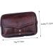 ETHZZLE Hip Sack Mobile Phone Bag Fanny Bag for Men Cellphone Purse Storage Pouch Chest Bag Sports Man Coin Purse Leather Wallet 17.8X10X4cm Coffee - Buy Online on GoSupps.com