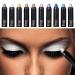 Nuonove Waterproof Glitter Eyeshadow Stick Set - 10 Ultra Pigmented Colors - Buy Online on GoSupps.com