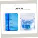 1PC Laundry Detergent Dispenser 1800ml Clear Airtight Washing Powder Dispenser with Scale and Cup Detergen Box for Solid Liquid 1800ml with scale - Buy Online on GoSupps.com