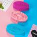 Set of 3 Silicone Body Scrubber Loofahs - Gentle Exfoliating Shower Brushes for Sensitive Skin - Buy Online on GoSupps.com