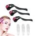 Derma Roller Xyemao New 540 Titan micro needles 3 pack (0.5 mm/1.0 mm/1.5 mm) approved at home Skin care facial care needle scooter and beauty massage tools (0.5+1.0+1 5) mm