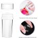 MaikcQ Nail Stamper Kit - 2 Clear Silicone Jelly Stampers with Scraper for DIY Nail Decor - Buy Online on GoSupps.com