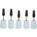 Nail Grinding Head Nail Drill Bit Set Professional Compact Portable for Home for Nail Salon(black) - Buy Online on GoSupps.com