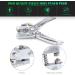 Keadic 300 Sets 1/5 inch Eyelets Grommets Kit with Plier - Ideal for Leather, Fabric, Clothing, Shoes, Crafts - 11 Colors + 100 Extra Gold Eyelets - Buy Online on GoSupps.com