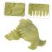 Buy Google Jade Scalp Massage Combs - 2 Piece Head Kamm for Gua Sha Hair Care - Buy Online on GoSupps.com
