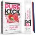Juicy Keto Sensations: Low Carb Zero Sugar Drink Mix - 1 box of 6 - of Pure Kick Hydrate Strawberry Watermelon Drink Mix -- 6 Single Servings in total - Sugar Free Drink Mix - Comes with 2 Paper Straws and 1 Exclusive PALiSOL CREATiONS Stickers