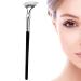 Mascara Fan Brush for Lashes | Soft Synthetic Fiber 120 Mascara Fan Brush | Eyelash Makeup Brush Folding Eyelash Eyebrow Brush for Elongated Volumized Eye Lashes Frifer