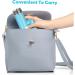 IWOWHERO Foldable Hair Dryer Travel Hairdryer Travel Hair Dryer Folding Hair Dryer Foldable Hair Care Abs - Buy Online on GoSupps.com