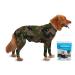 Shed Defender Body Suit for Dogs - Original anti Shedding Shirt Reduce Dog Hair Dog Onesie Surgery Recovery Suit Anxiety Calming Car Seat Cover E -Collar Hot Spots Jumpsuit (Camouflage XL) XL (28 - 38 kg) Camouflage