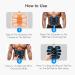 Buy AILEDA EMS Abdominal Muscle Trainer - Professional Muscle Stimulator for Effective ABS Workout | International Shipping Available - Buy Online on GoSupps.com