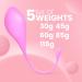 Buy DownUnder Kegel Balls | Premium Pelvic Floor Weights | Set of 5 for Women | Strengthen Bladder Control & Muscle Training – Beginners to Advanced | E-Book Included - Buy Online on GoSupps.com