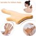Wood Lymphatic Drainage Gua Sha Tool - Anti-Cellulite Massage Device for Back Arms and Legs | Natural Wooden Therapy for Soft Tissue Relief - Buy Online on GoSupps.com