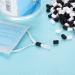 200PCS Adjustable Silicone Ear Loop Buckles for Non-Slip Comfort - Adult Kids Universal (100 Black, 100 White) - Buy Online on GoSupps.com