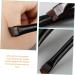 FOYTOKI 3 Sets Eyeliner Brush Makeup Brush Eye Liner Wands Flat Eyebrow Brush Ear Black Wood - Buy Online on GoSupps.com