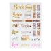 Bachelorette Party Tattoos - Temporary Metallic Tattoos by Sterling James Co - Buy Online on GoSupps.com