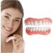 MOMBIY Teeth Veneer - Natural Shade Cosmetic Teeth Enhancer | 2pcs White Accessories for Confident Smile - Buy Online on GoSupps.com