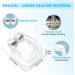 Silicone Magnetic Anti Snoring Nose Clip 6PCS - Stop Snoring for Quieter Sleep - White - Buy Online on GoSupps.com