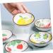 Milisten 3pcs Mini Dip Plates Small Compartment Plates Ice Cream Bowl Mustard Bowl Cereal Bowl Lotus Crystal Candle Holder Mini Serving Dish Kitchen Bowls Soup Ceramics Vintage Small Plate - Buy Online on GoSupps.com