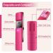 DenniesCare Nano Mister - Cool Mist Facial Sprayer for Lash Extensions | USB Rechargeable Mini Face Steamer in Rose Red - Buy Online on GoSupps.com